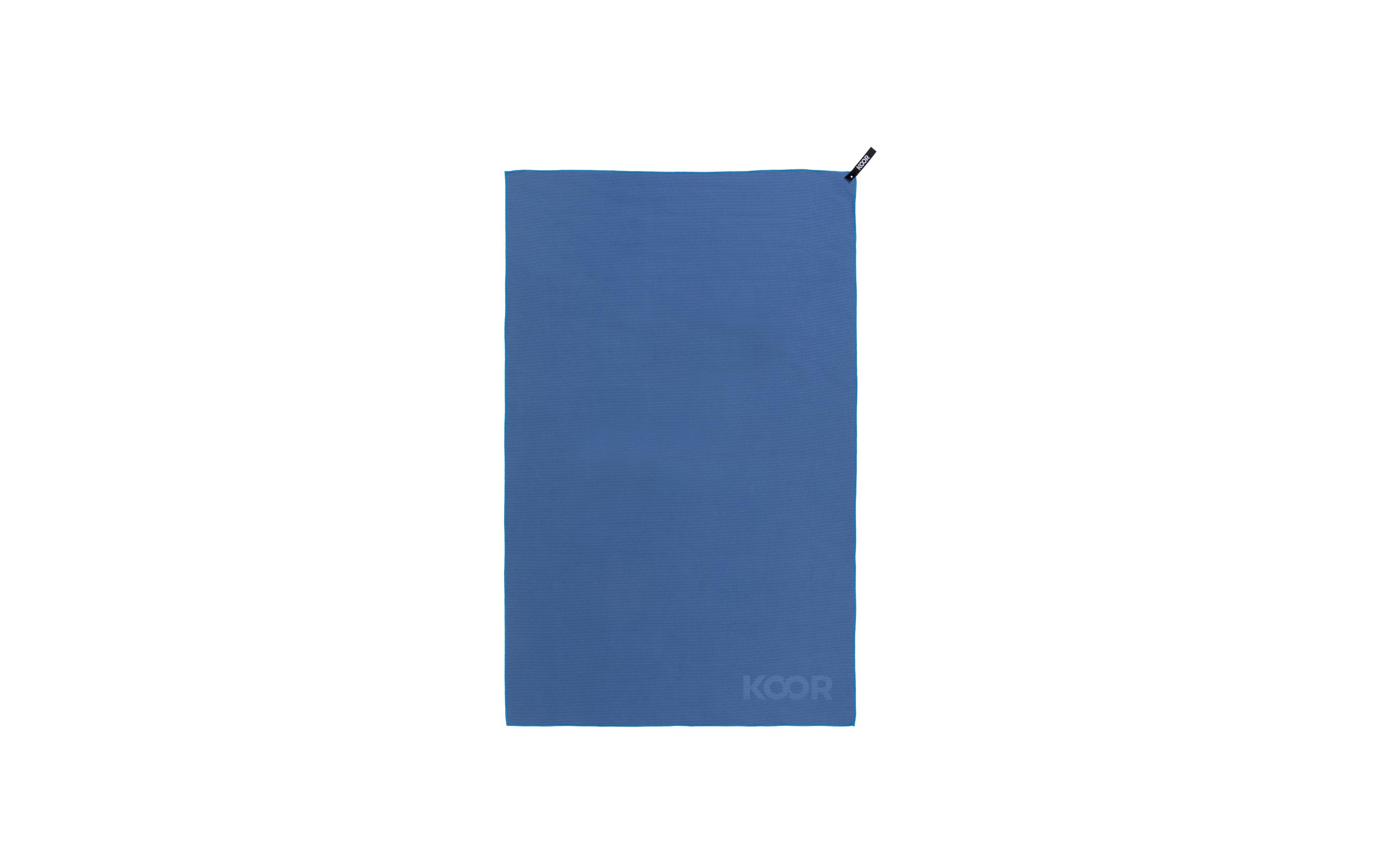 KOOR Badetuch Silva Onda Blu 3er-Pack M 55 x 90 cm