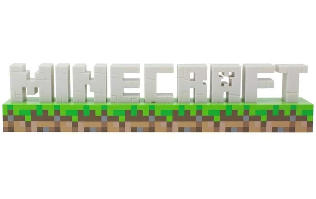 Paladone Dekoleuchte Minecraft Logo