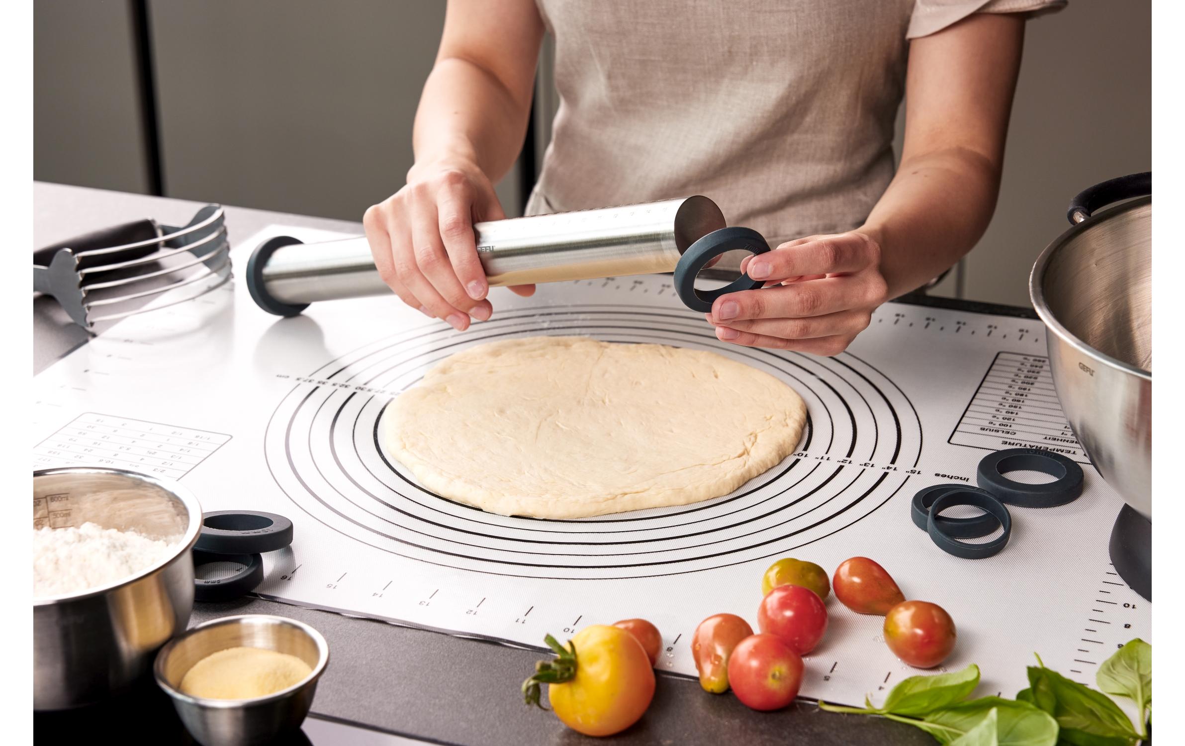 GEFU Ausrollstab Rego Silber