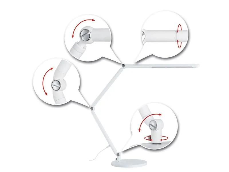 Paulmann Schreibtischleuchte FlexBar, Weiss Paulmann Schreibtischleuchte FlexBar, Weiss