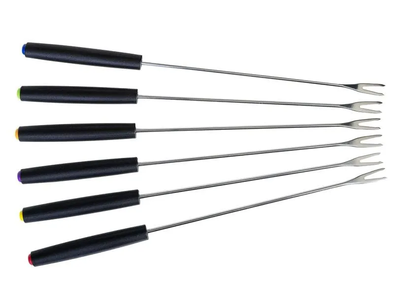 FURBER Fondue-Set Alpy 9 Teile, Schwarz/Weiss FURBER Fondue-Set Alpy 9 Teile, Schwarz/Weiss