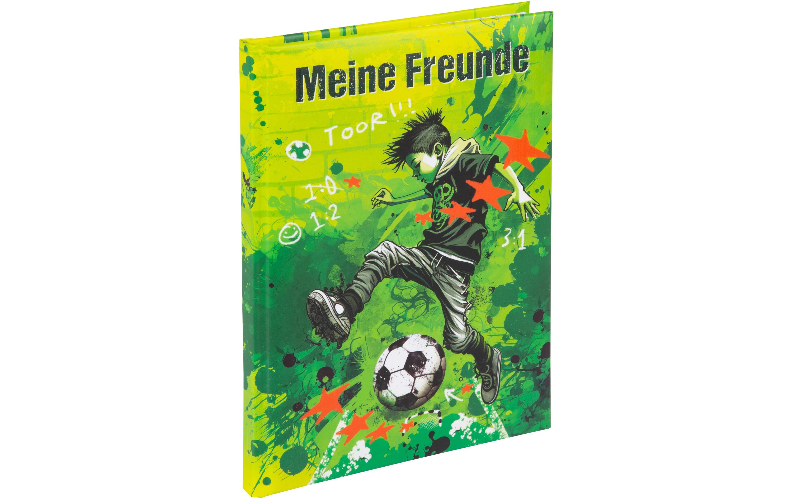 Goldbuch Freundebuch Stürmer A5, 88 Seiten