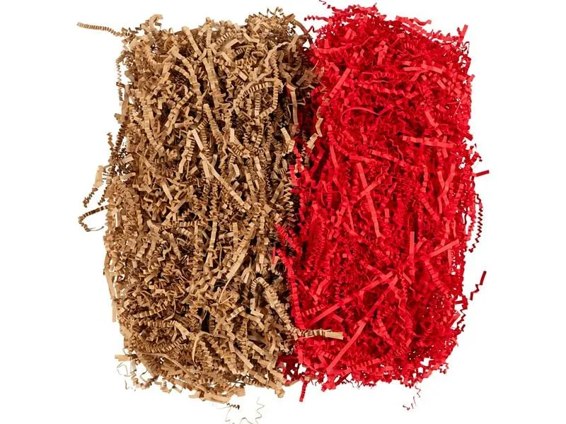 Creativ Company Papier-Füllmaterial 25-30 cm x 3 mm, 100g, Braun-Rot Creativ Company Papier-Füllmaterial 25-30 cm x 3 mm, 100g, Braun-Rot