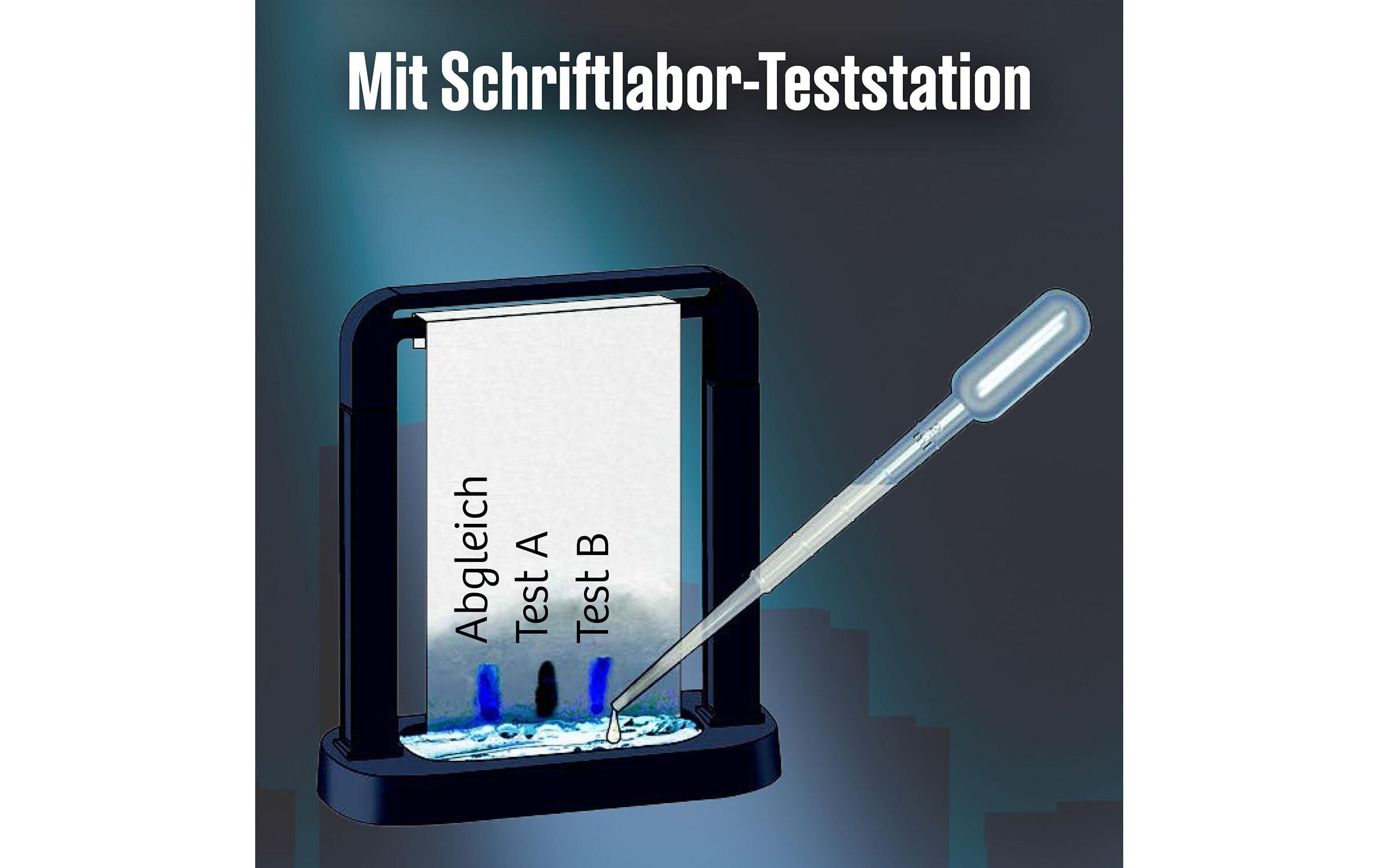 Kosmos Detektivausrüstung Die drei ??? Schrift-Labor (XL-Dose)