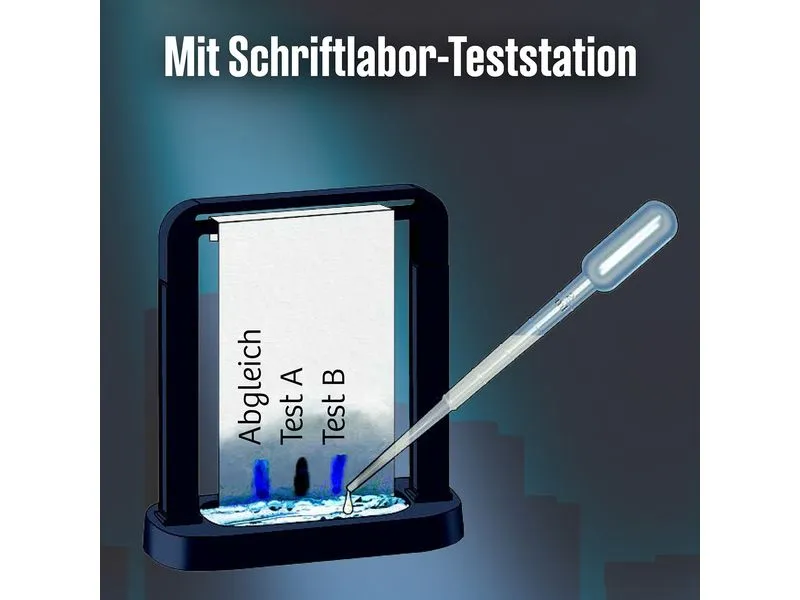 Kosmos Detektivausrüstung Die drei ??? Schrift-Labor (XL-Dose)