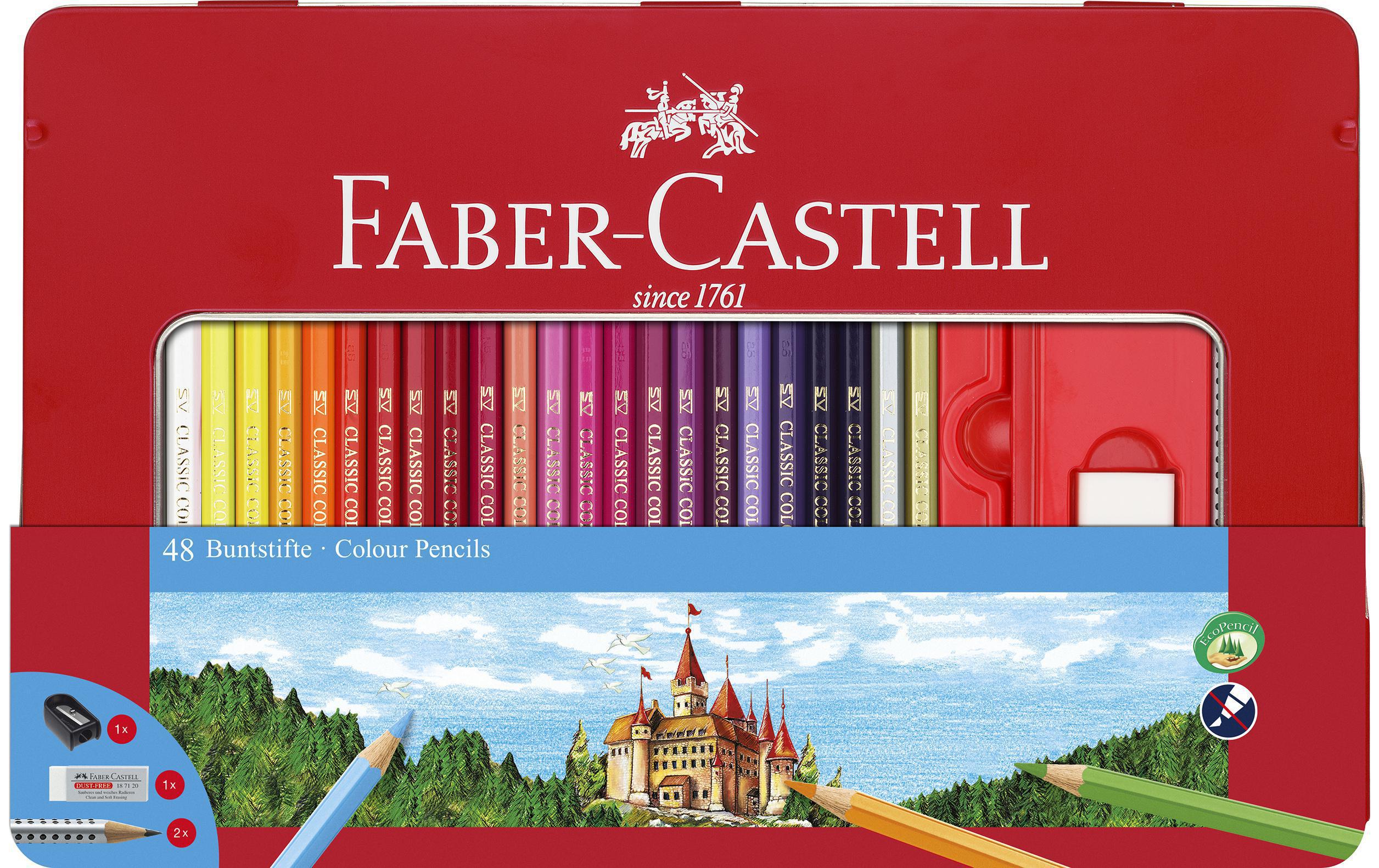 Faber-Castell Farbstifte Classic Colours 48 Stück