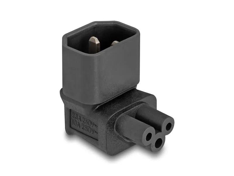 Delock Adapterstecker IEC60320 C14 - C5 gewinkelt Delock Adapterstecker IEC60320 C14 - C5 gewinkelt