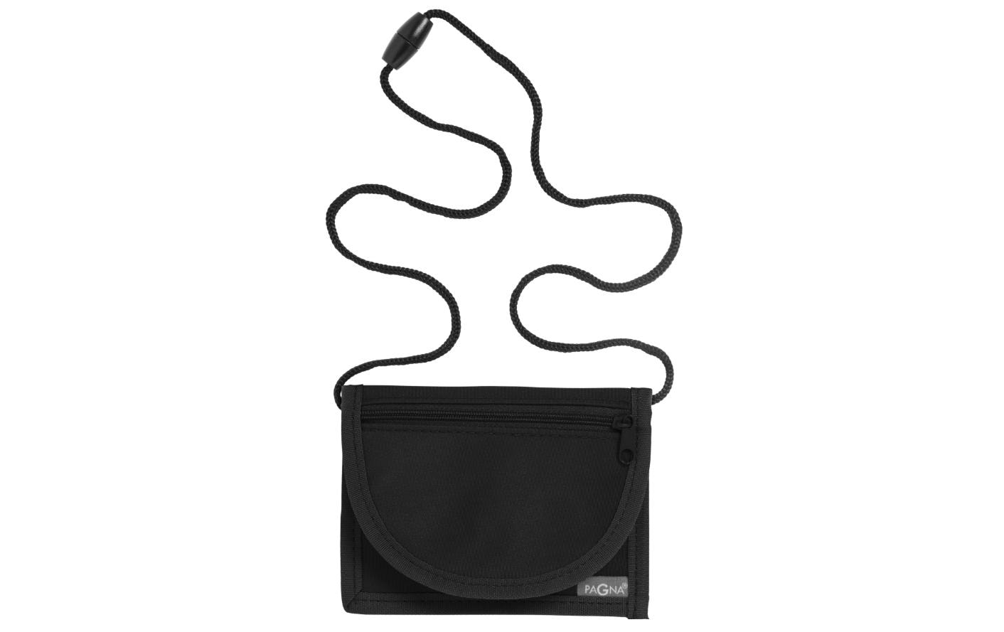 Pagna Brustbeutel Basic 13 x 10 cm Nylon, Schwarz