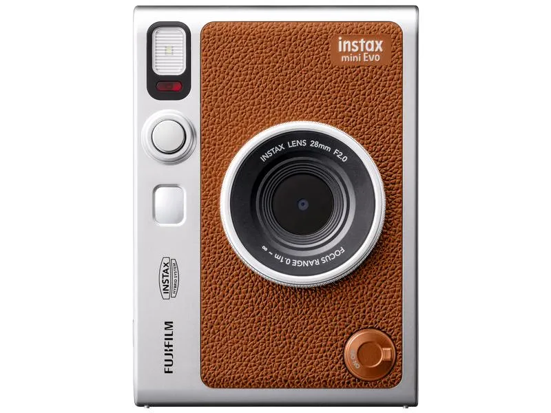 Fujifilm Fotokamera Instax Mini Evo Braun Fujifilm Fotokamera Instax Mini Evo Braun