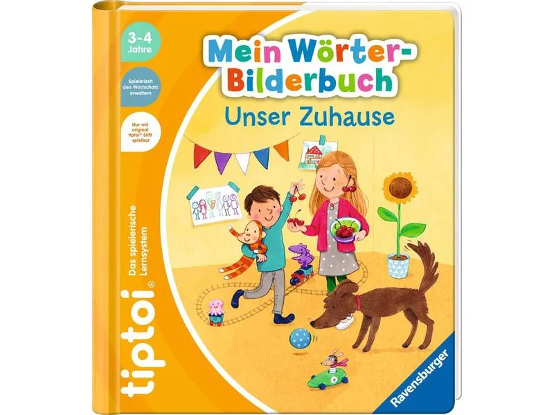 tiptoi Lernbuch Mein Wörter-Bilderbuch Zuhause