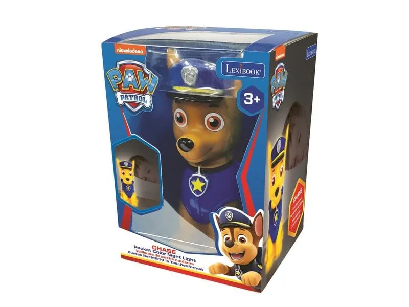 Lexibook Paw Patrol Chase 3D LED-Taschen-Nachtlicht 13 cm Lexibook Paw Patrol Chase 3D LED-Taschen-Nachtlicht 13 cm