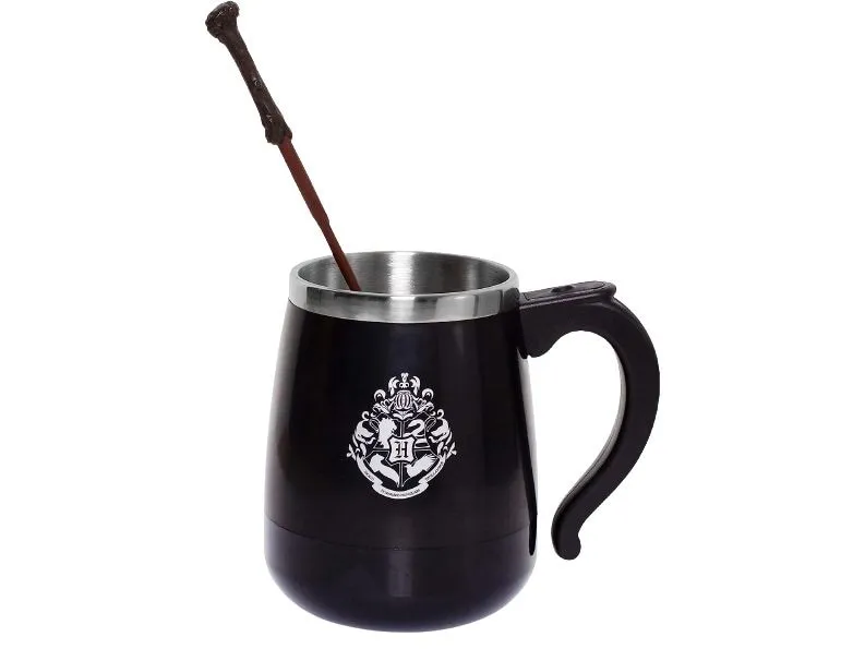 Thumbs Up! Harry Potter selbstrührende Tasse mit Zauberstab 350 ml