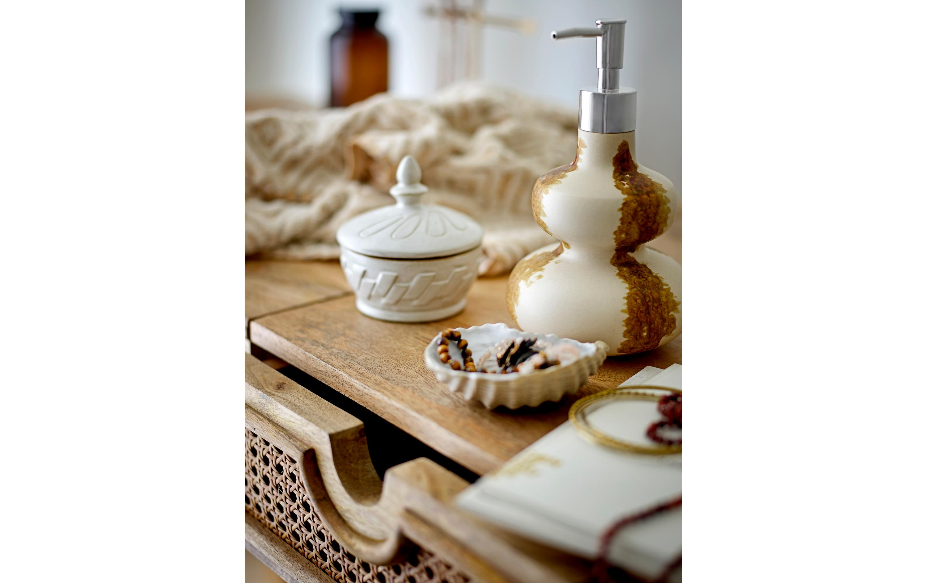 Bloomingville Dekoschale Bakur 2er Set, 7 cm/7.5 cm, Grau