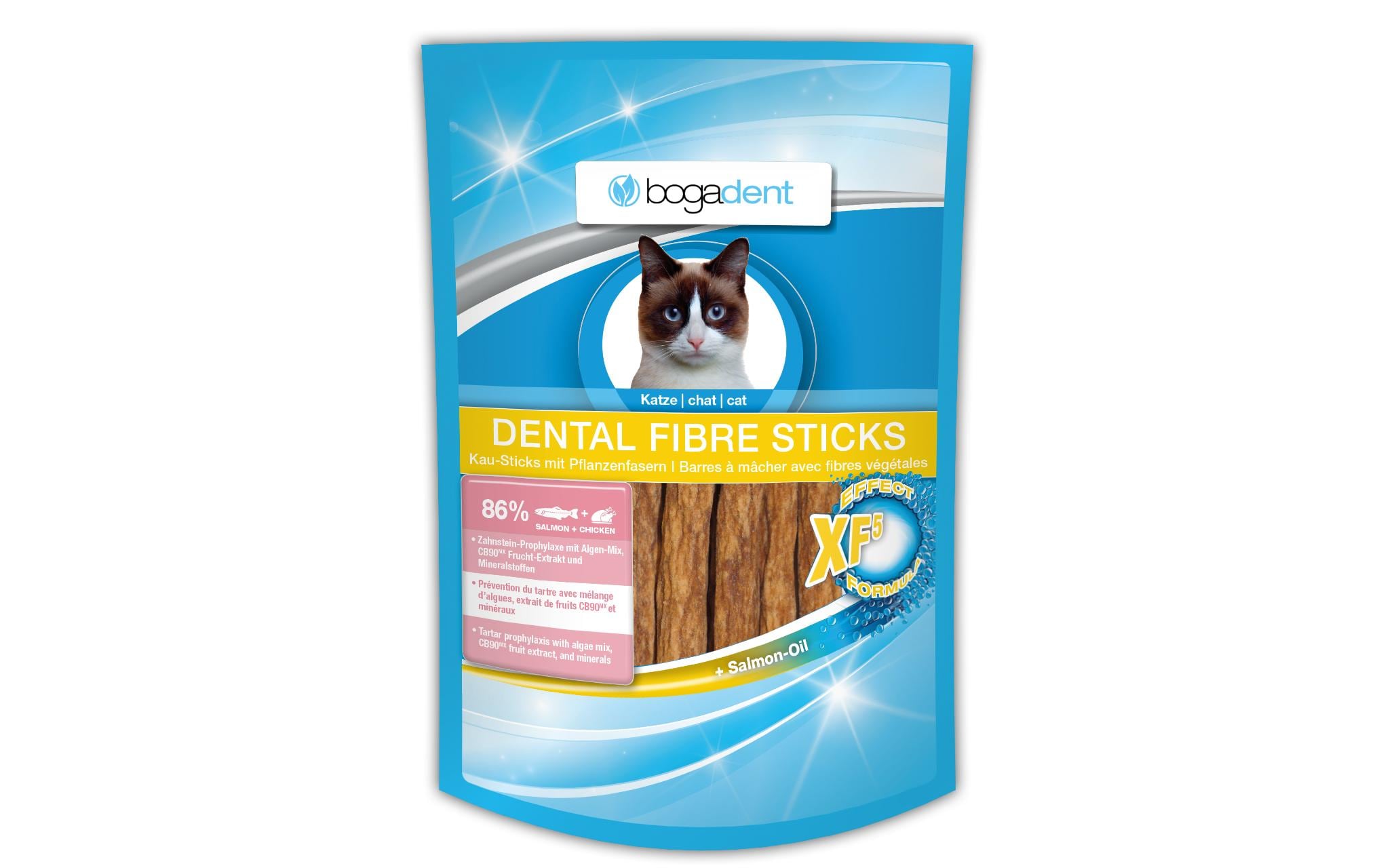 bogar Katzen-Snack Dental Fibre Sticks zur Zahnpflege 50 g