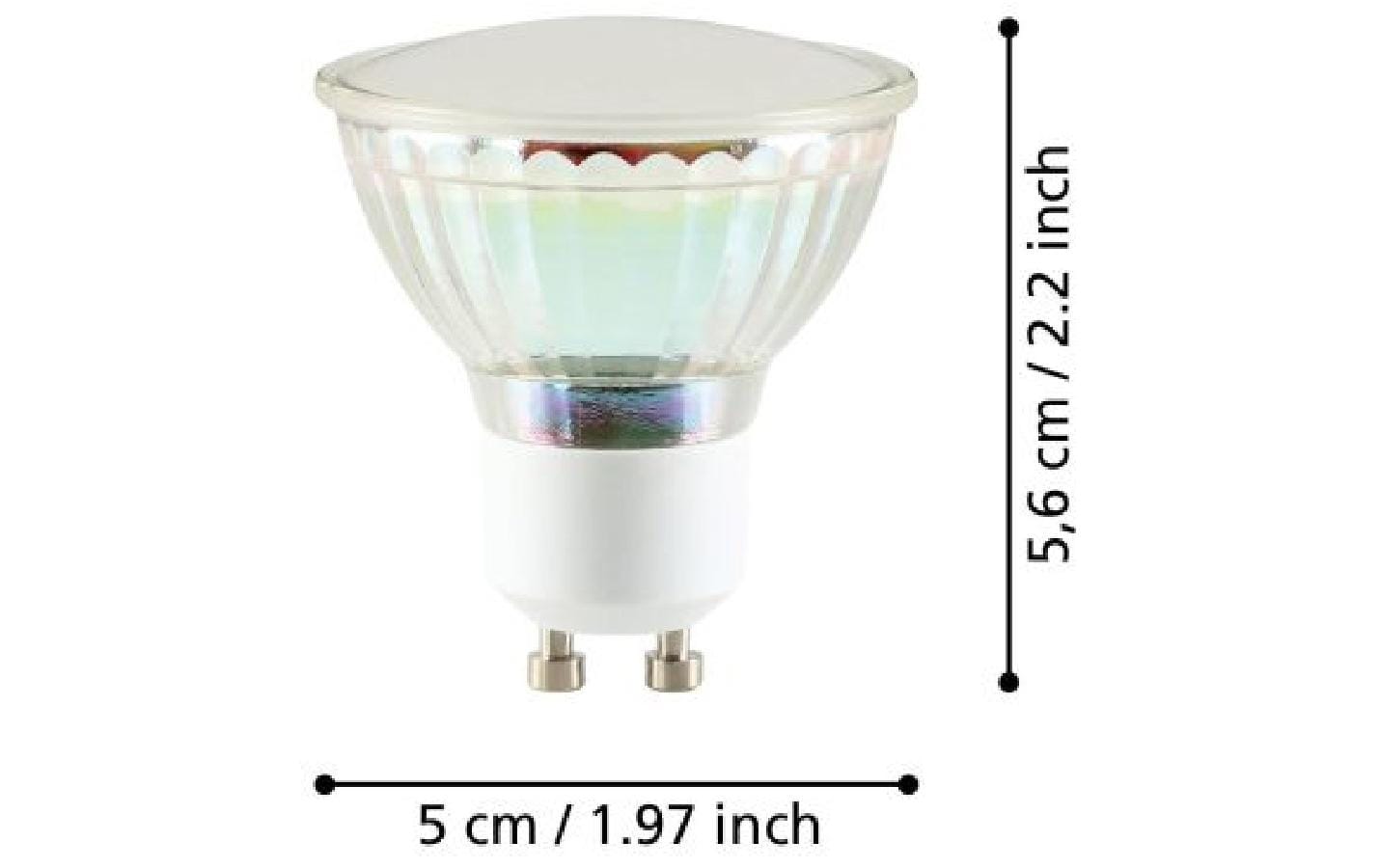 EGLO Leuchten Lampe 4.6 W GU10 Neutralweiss