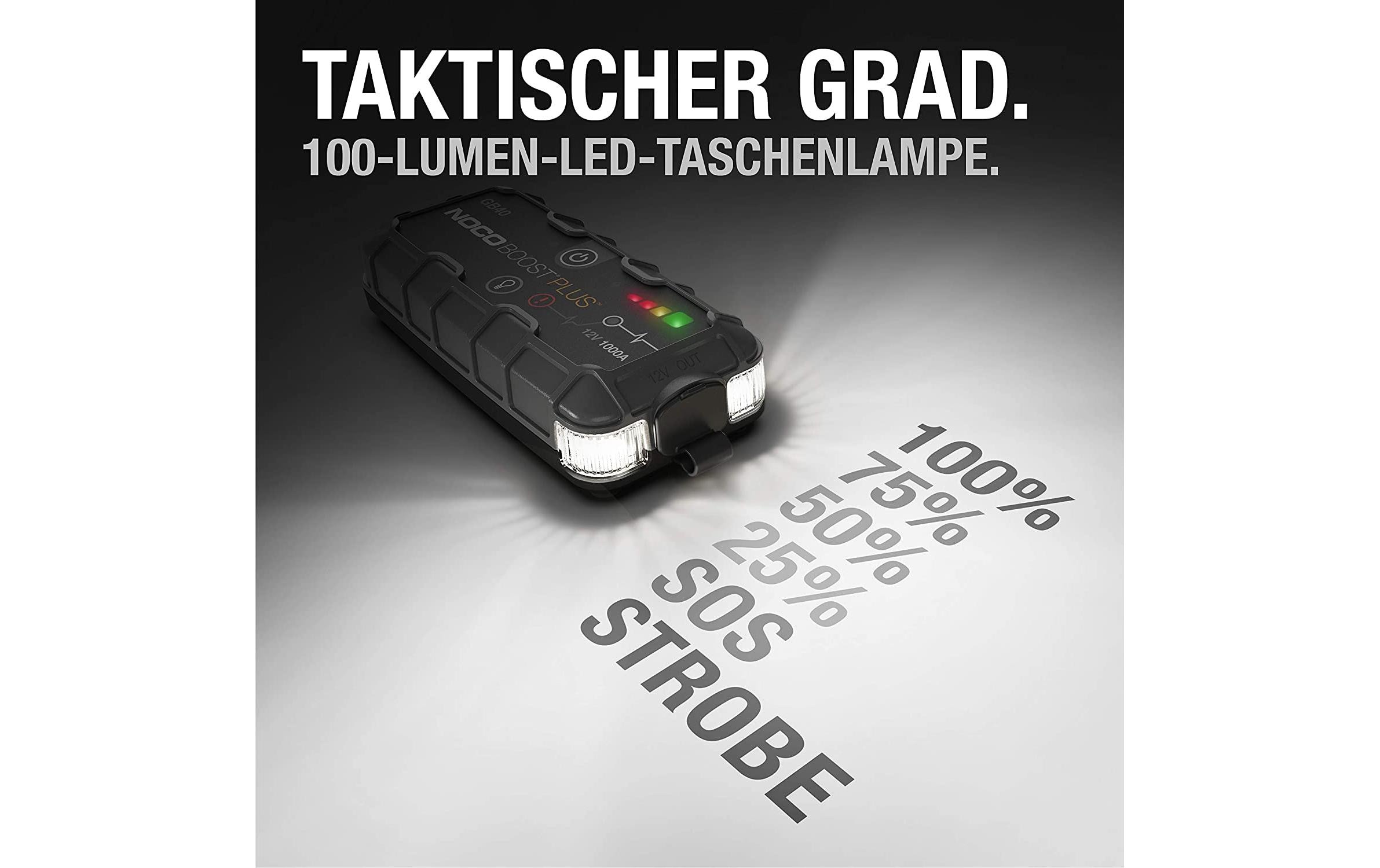 Noco Starterbatterie mit Ladefunktion GB40 12V 1000A