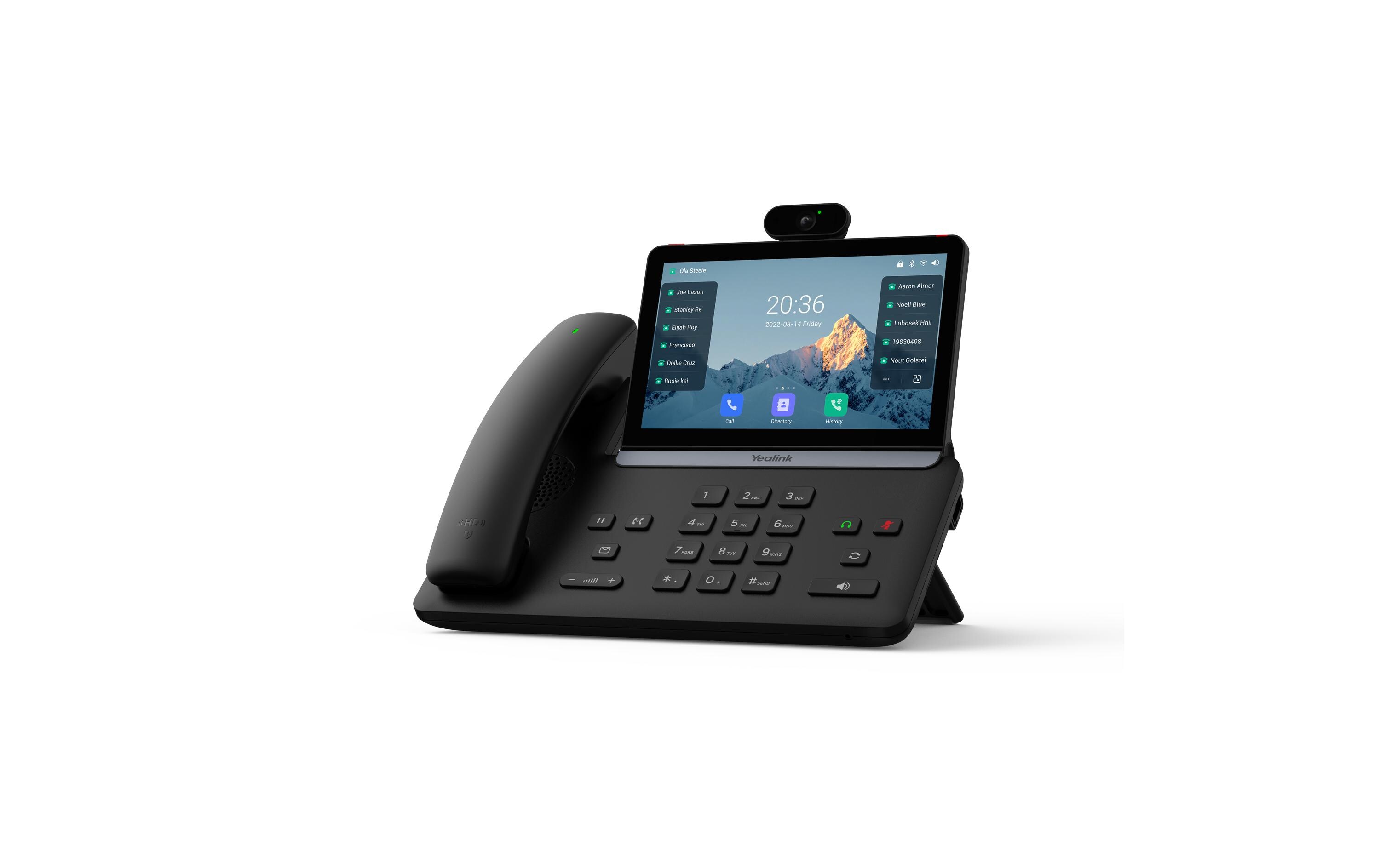 Yealink Tischtelefon T88 V Pro Schwarz