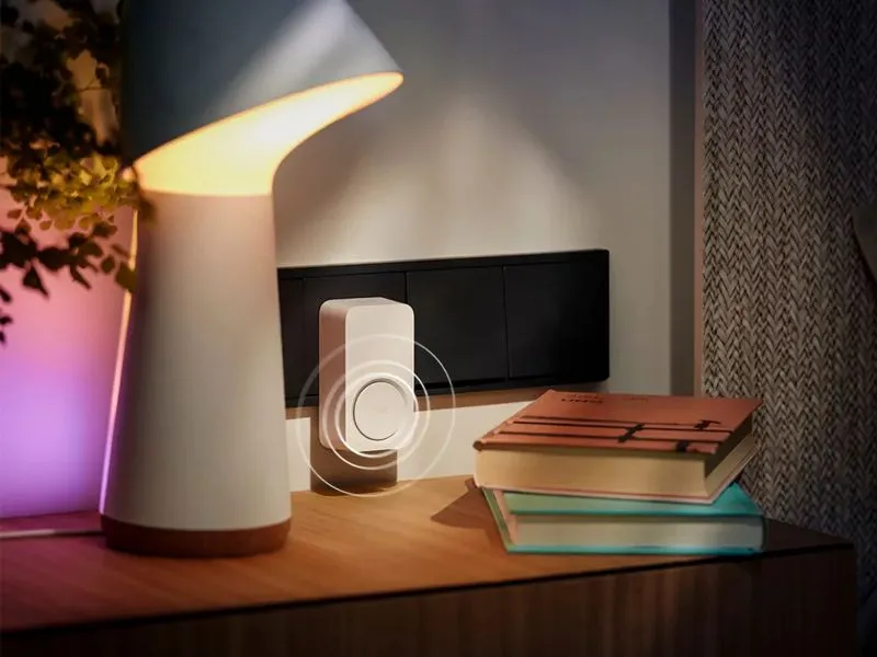 Philips Hue Secure Indoor Gong 87 dB, 0 m, Weiss
