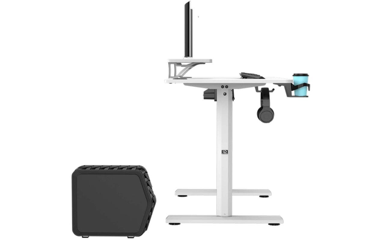 Ultradesk Gaming Tisch Higlander Weiss