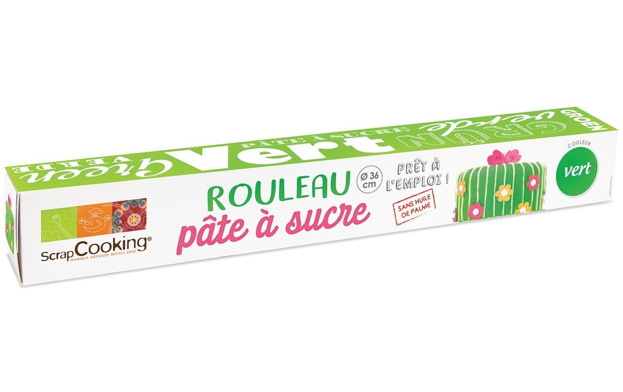 ScrapCooking Ausgerollter Zuckerfondant 430 g Grün ScrapCooking Ausgerollter Zuckerfondant 430 g Grün