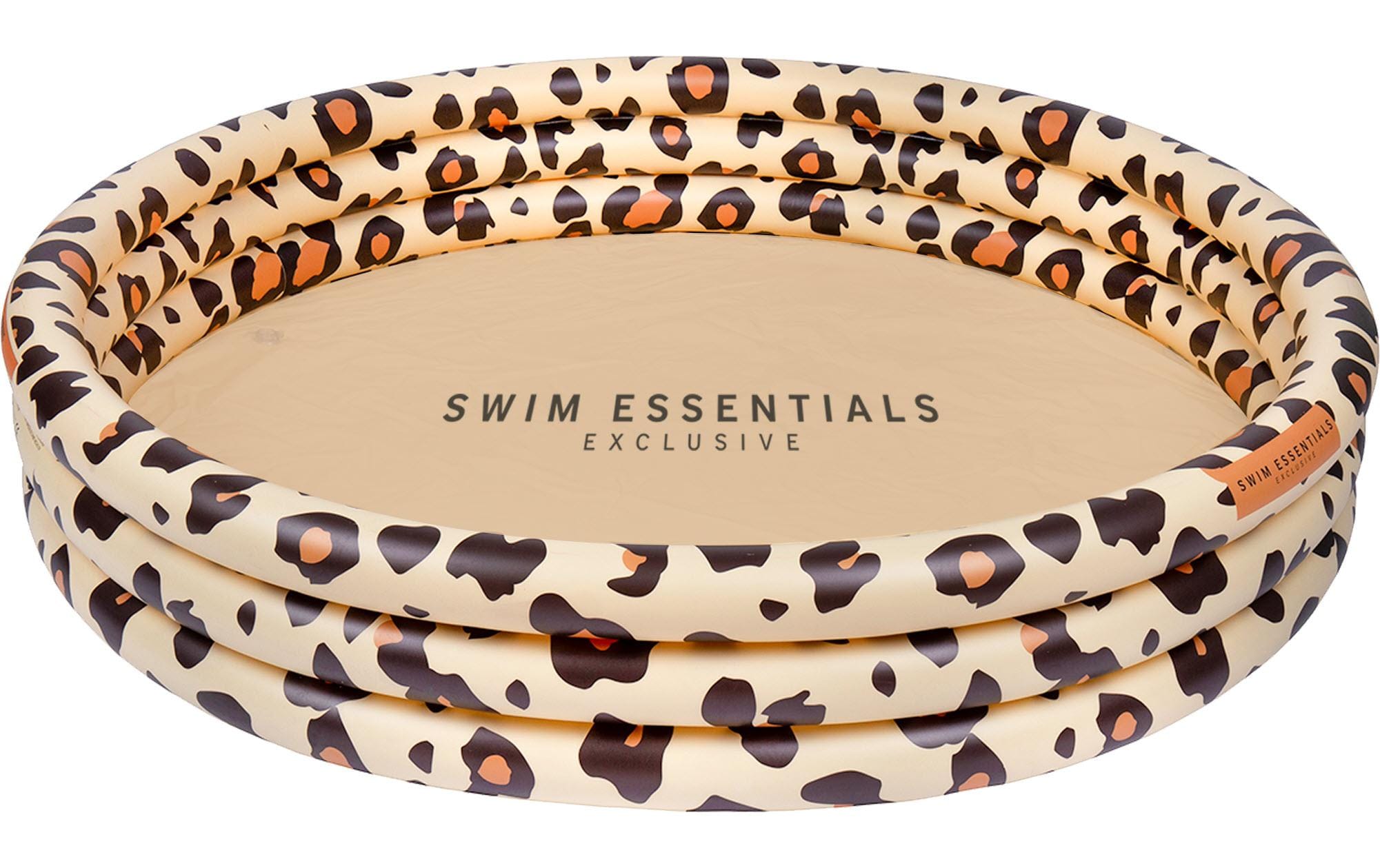 Swim Essentials Planschbecken Beige Leopard Ø 150 cm