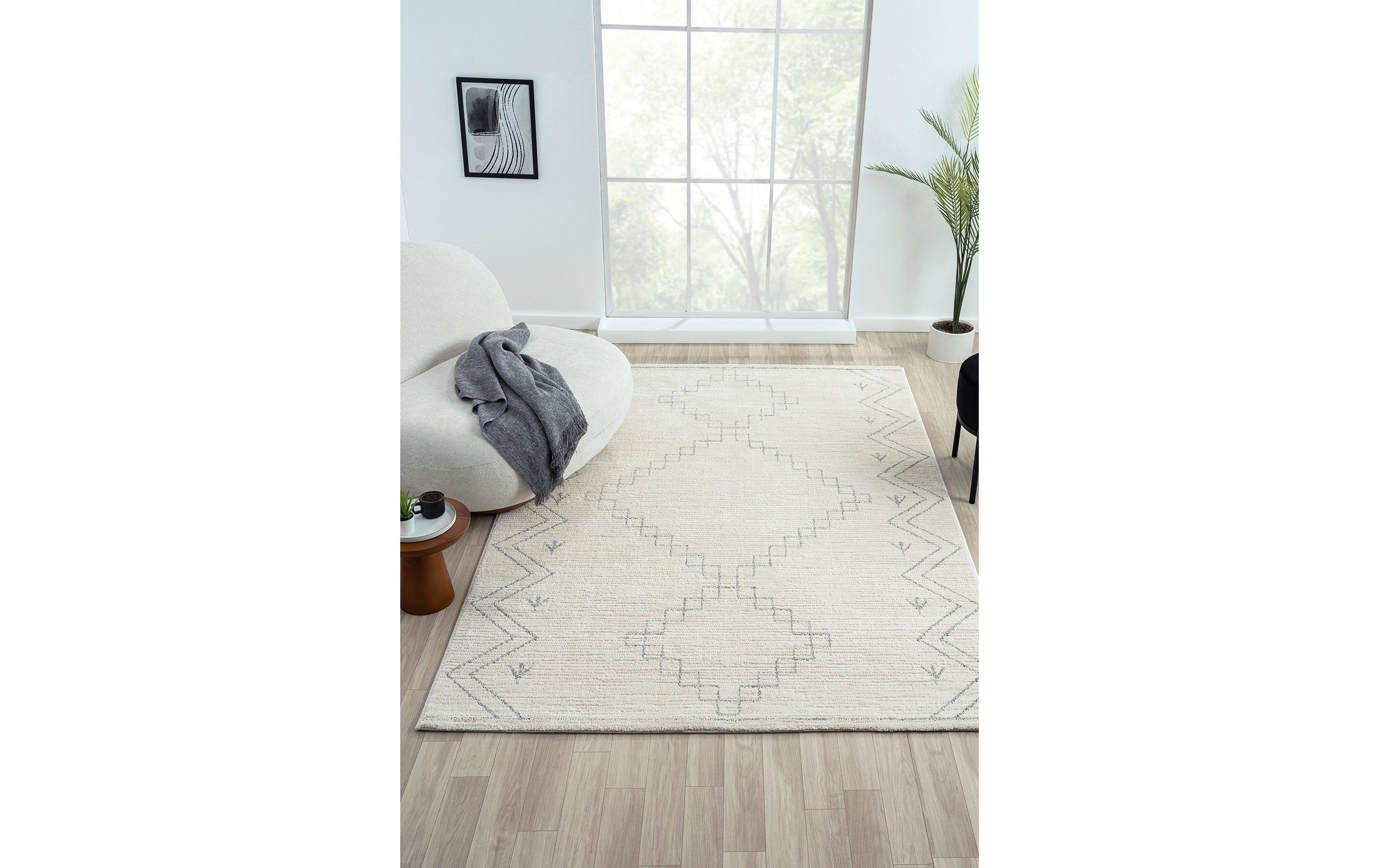 Conceptum Hypnose Teppich Claude 1636 140 cm x 200 cm, Beige