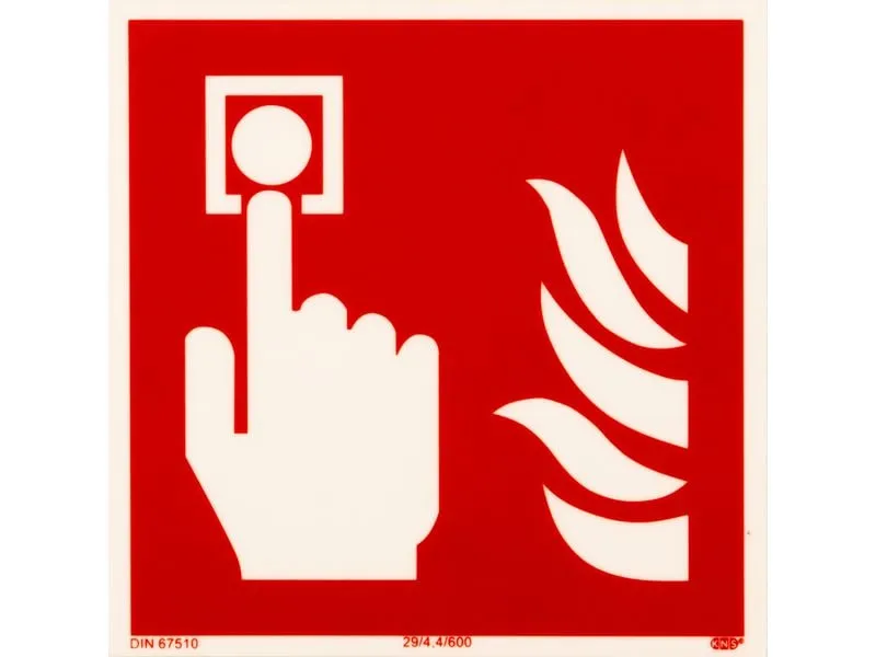 P.R.O. Brandmelder – Piktogramm 150 x 150 mm