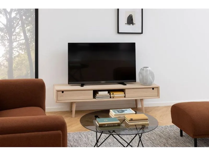 AC Design TV-Möbel Century Braun, 160 x 38 x 43 cm AC Design TV-Möbel Century Braun, 160 x 38 x 43 cm