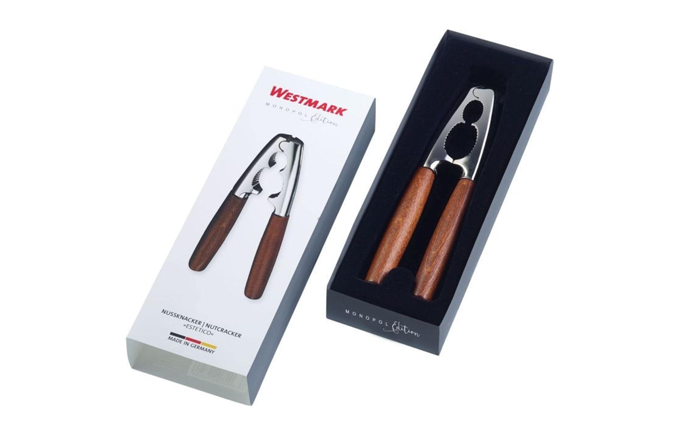 Westmark Nussknacker Edelstahl, Dunkelbraun/Silber Westmark Nussknacker Edelstahl, Dunkelbraun/Silber