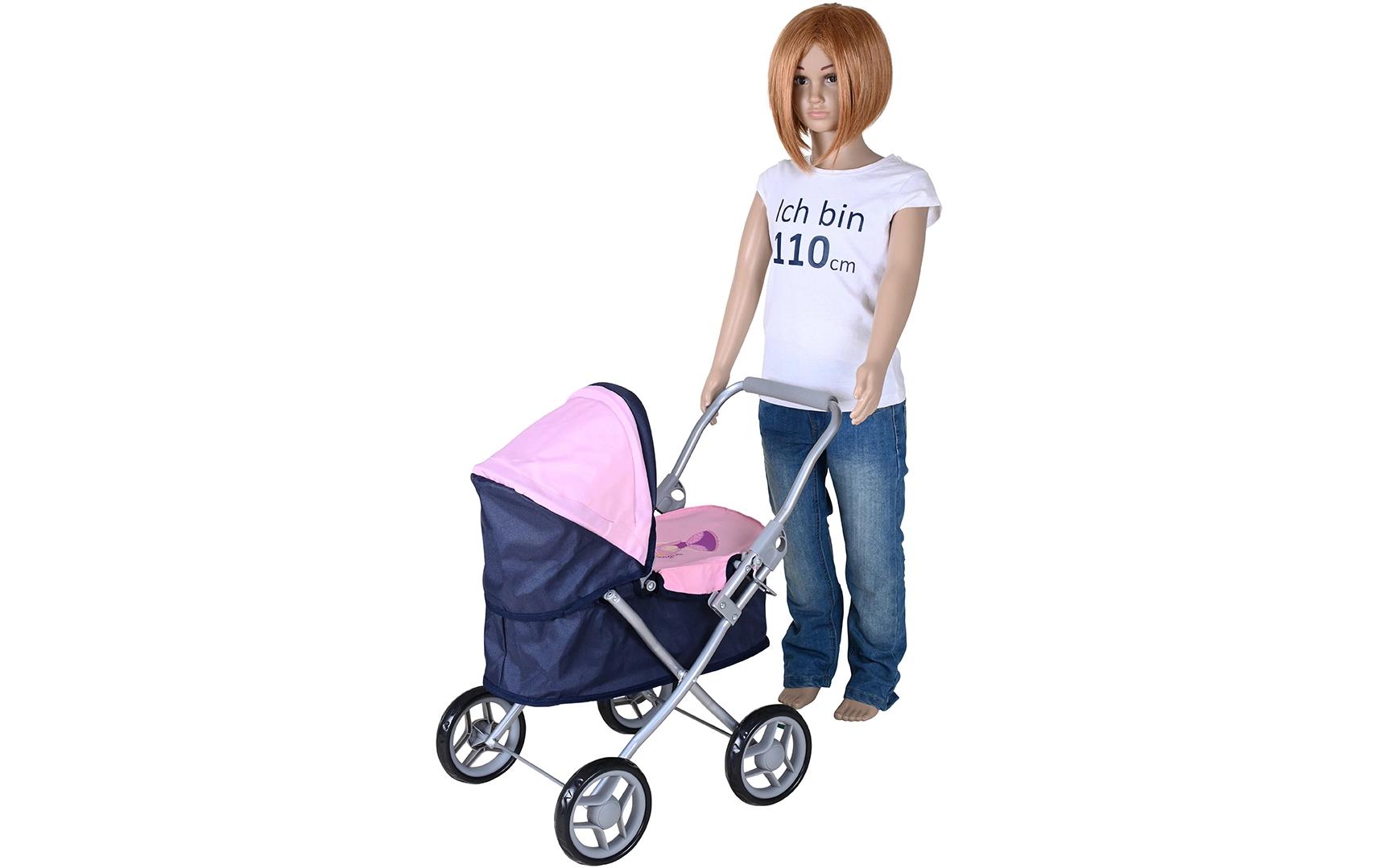 Knorrtoys Puppenbuggy Mini Lili Princess Blue Knorrtoys Puppenbuggy Mini Lili Princess Blue