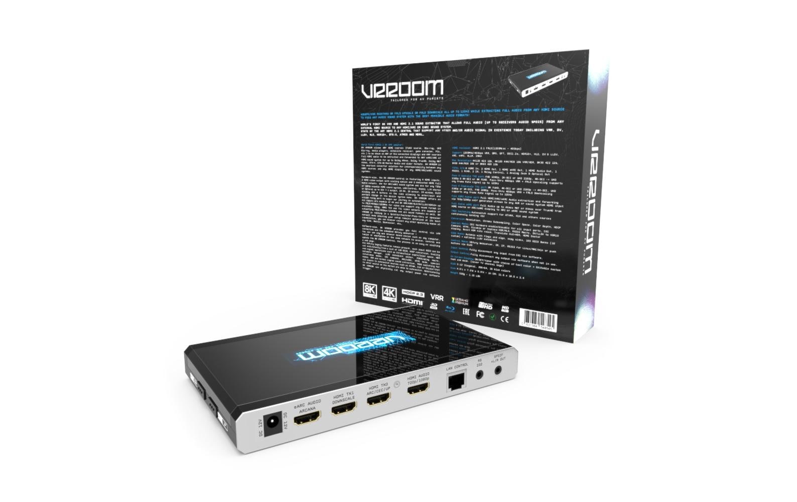 HDFury Matrix Switcher VRROOM 8K HDMI HDFury Matrix Switcher VRROOM 8K HDMI