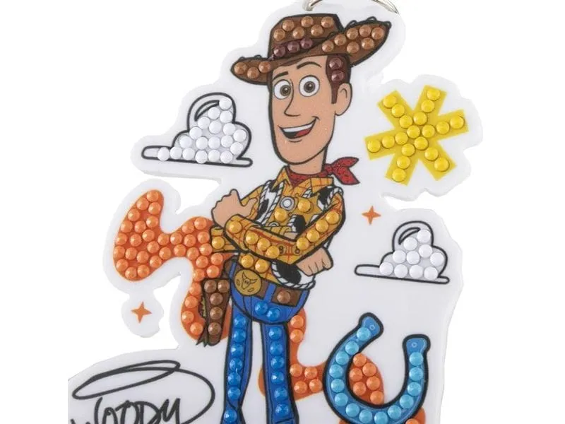 CRAFT Buddy Woody, Crystal Art Rucksack Anhänger CRAFT Buddy Woody, Crystal Art Rucksack Anhänger