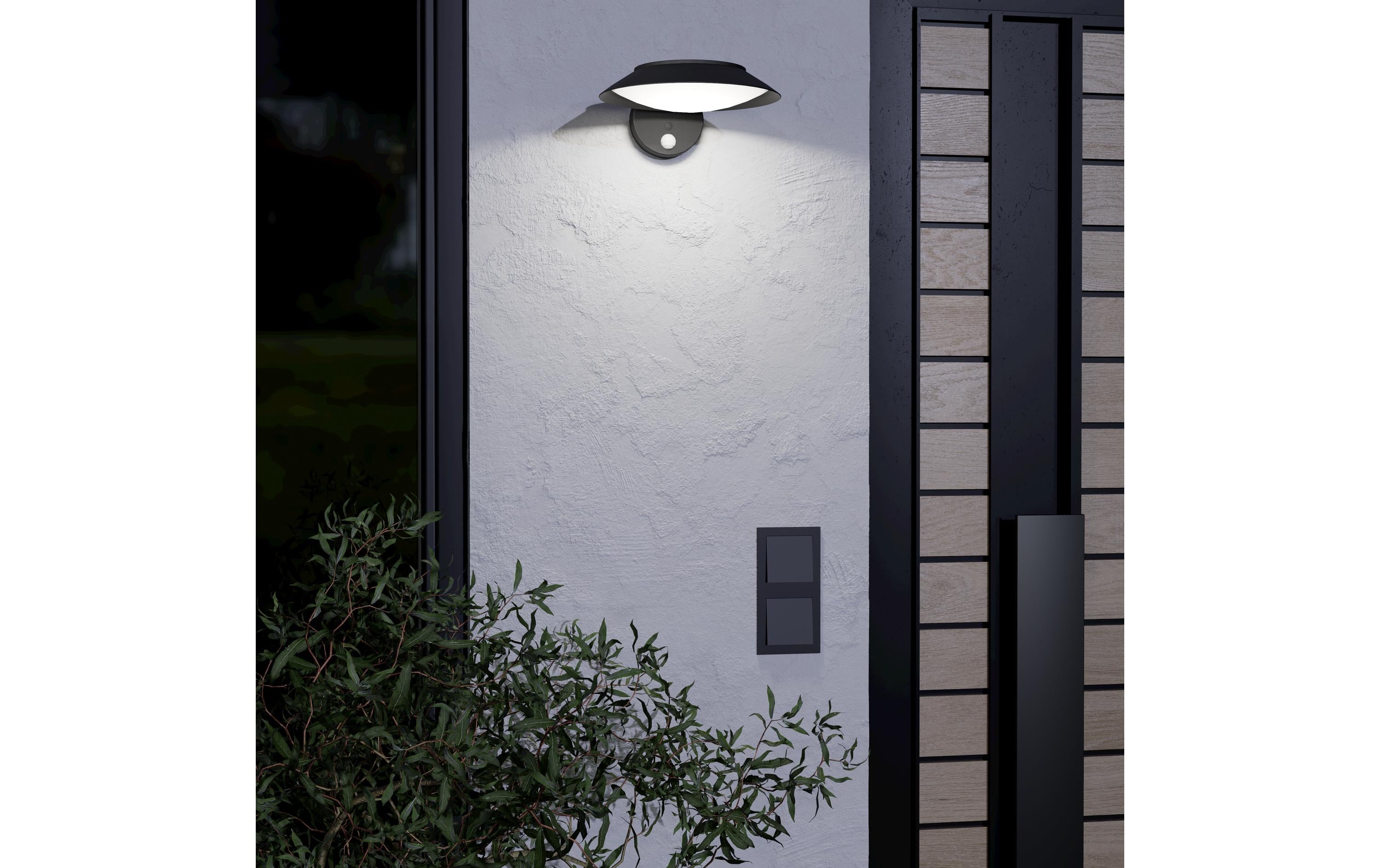 EGLO Leuchten Cerissi LED Wandsolarleuchte mit Sensor