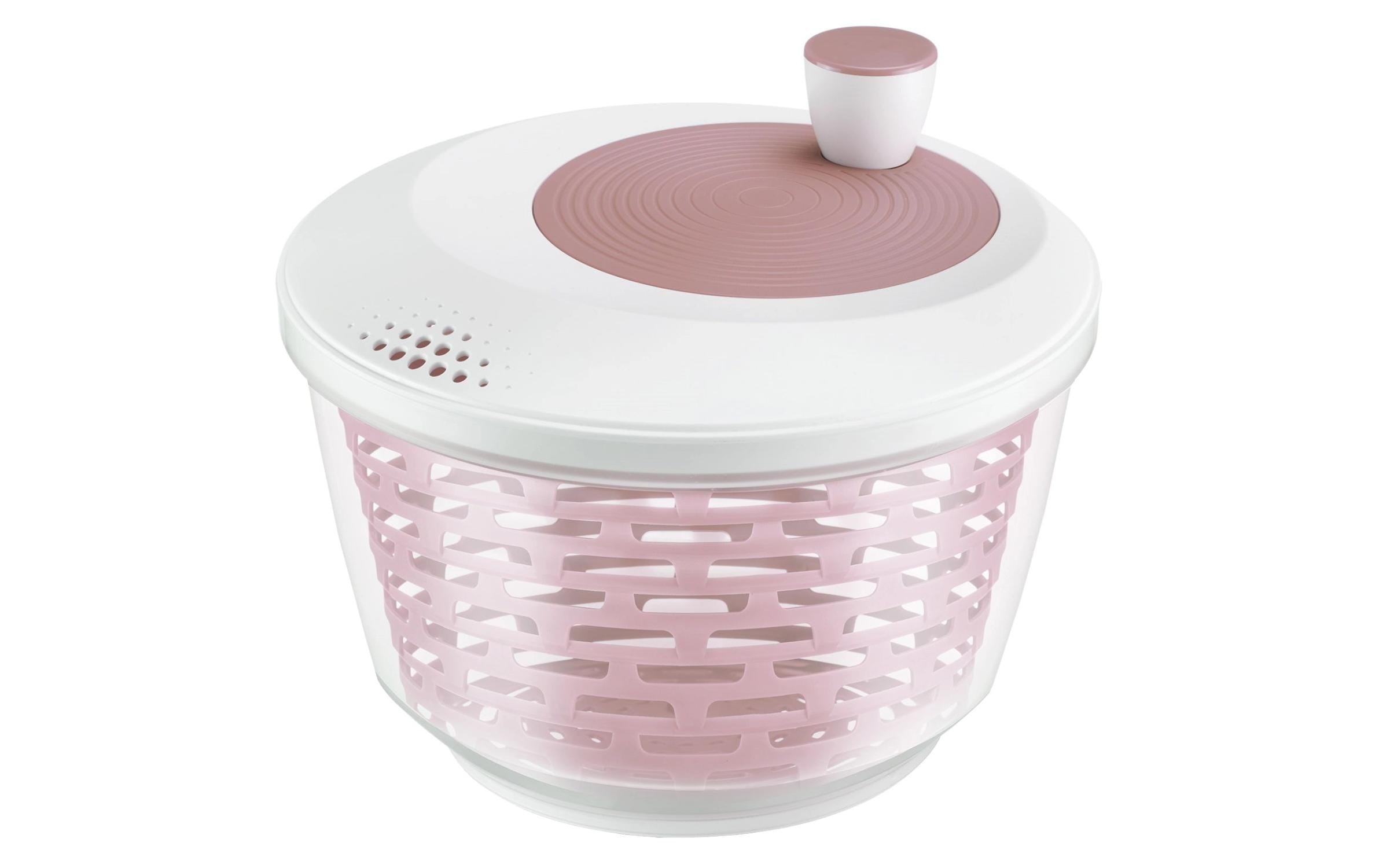 Westmark Salatschleuder Spinderella 23.5 cm, Rosa