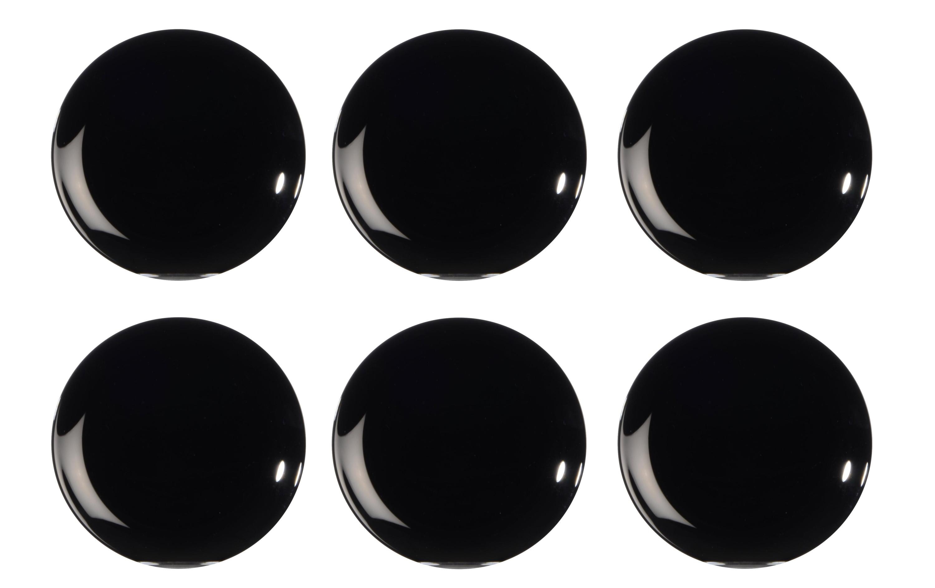 Arcoroc Speiseteller Evolution Ø 27 cm, 6 Stück, Schwarz