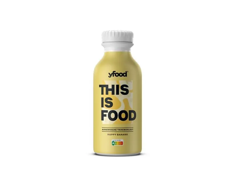 YFOOD Trinkmahlzeit Happy Banana 500 ml YFOOD Trinkmahlzeit Happy Banana 500 ml