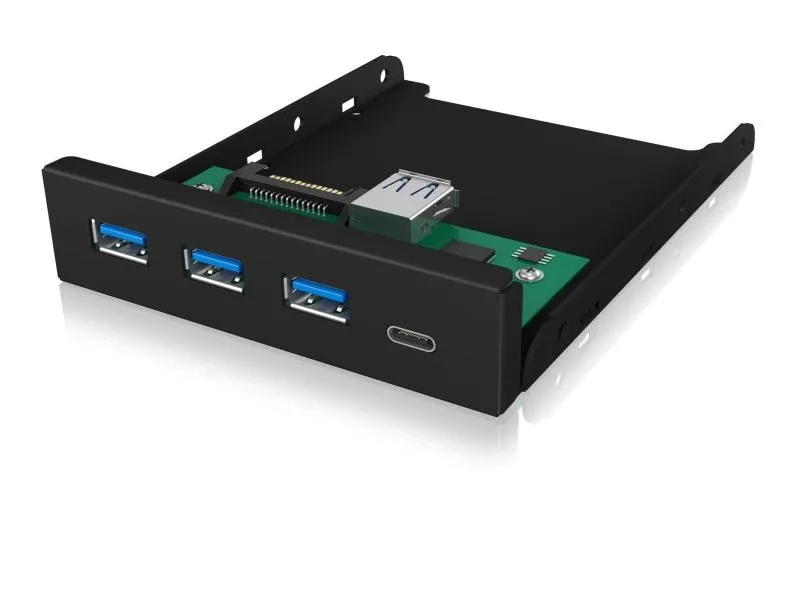 ICY BOX Front Panel IB-HUB1418-i3 USB 3.0 Type-A/Type-C Hub 3.5 ICY BOX Front Panel IB-HUB1418-i3 USB 3.0 Type-A/Type-C Hub 3.5