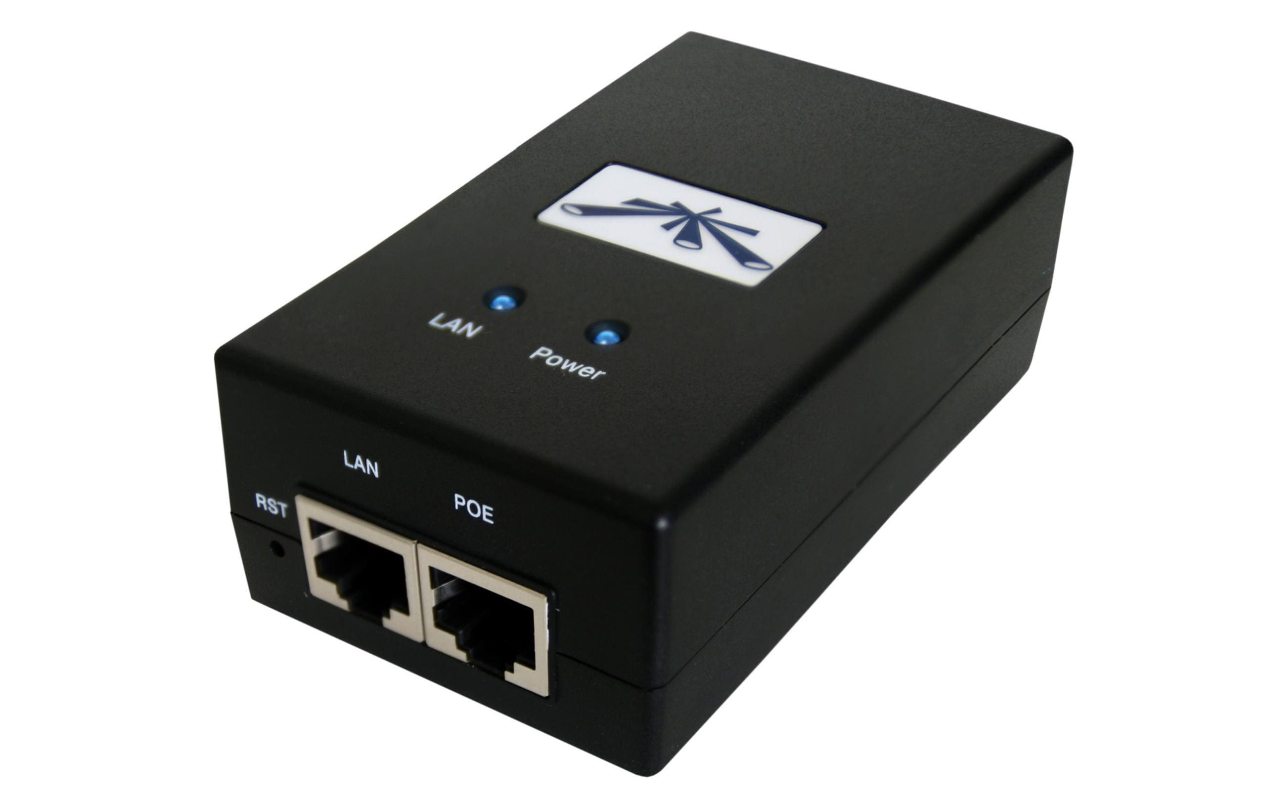 Ubiquiti PoE Injector POE-24-24W 24 Volt FE passiv, 24 Watt