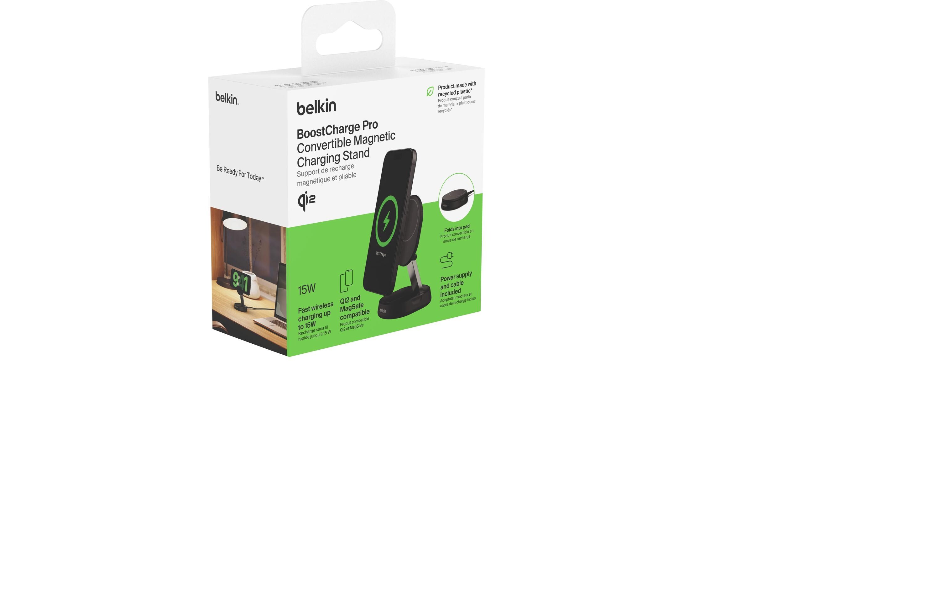 Belkin Wireless Charger Boost Charge Pro Schwarz inkl. Netzteil