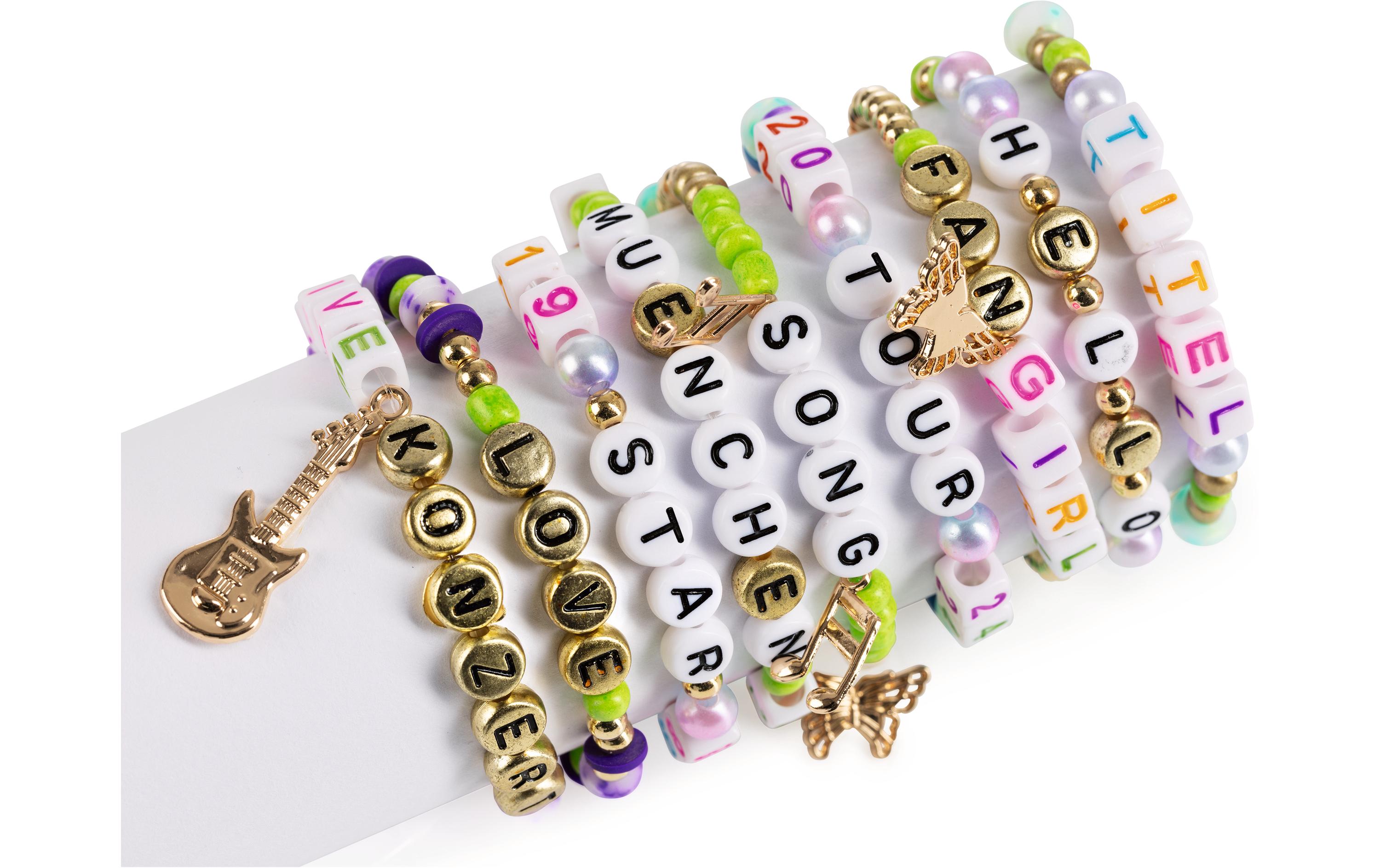 MAXXmee Bastelset für Armbänder 2400 Teile