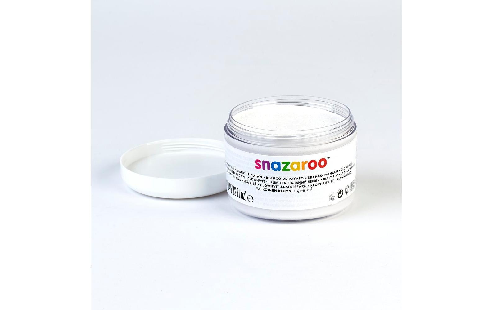 Snazaroo Schminkfarbe Blister 250 ml, Weiss