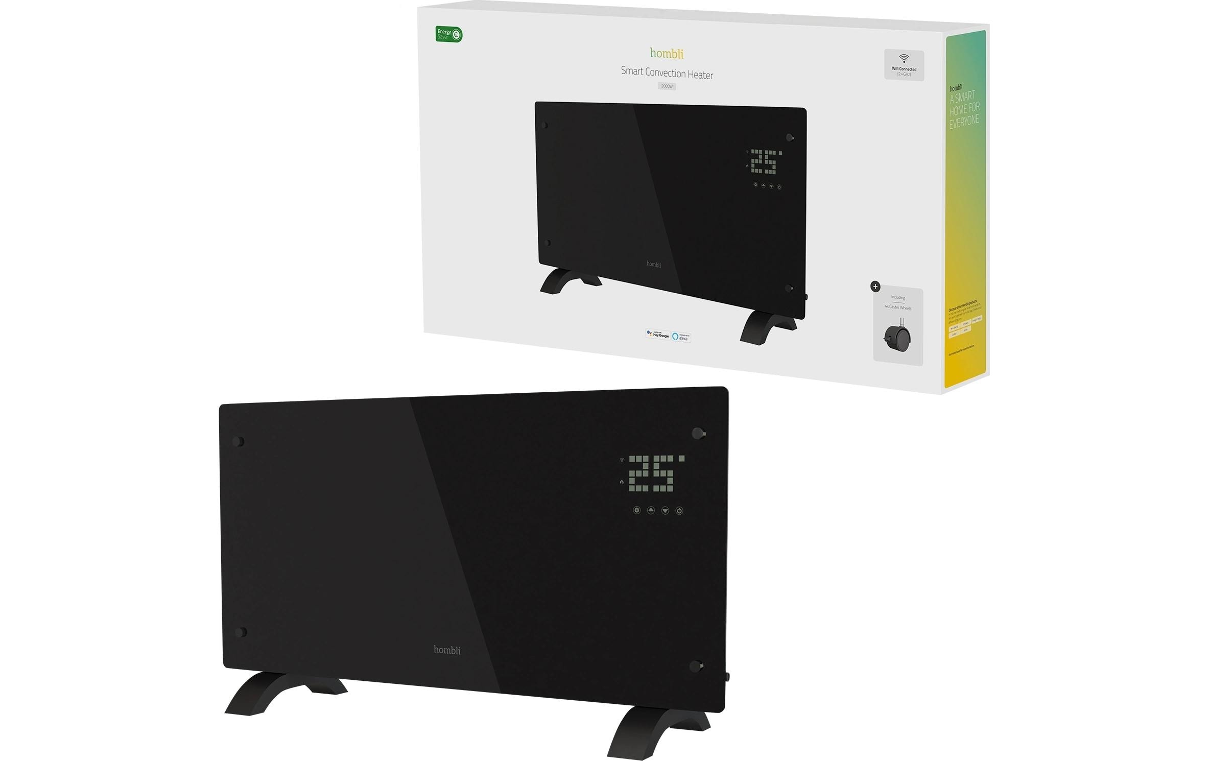 hombli Konvektor 2000W, Schwarz