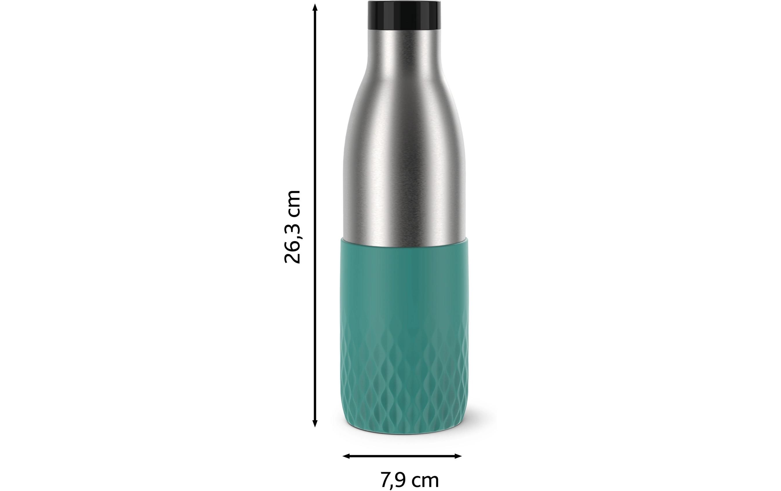 Emsa Trinkflasche Bludrop Sleeve 700 ml, Grün