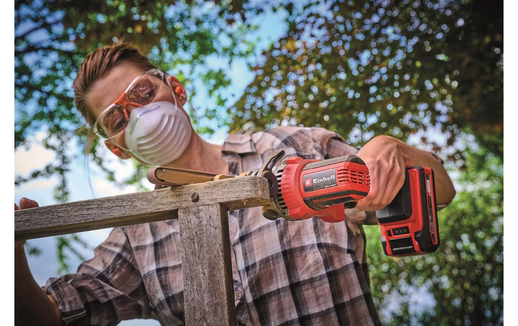 Einhell Akku-Bandfeile TE-BF 18 V Solo Einhell Akku-Bandfeile TE-BF 18 V Solo