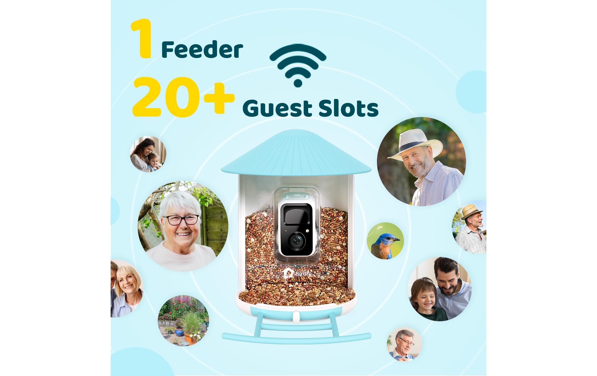 Birdfy Futterspender Basic Solar