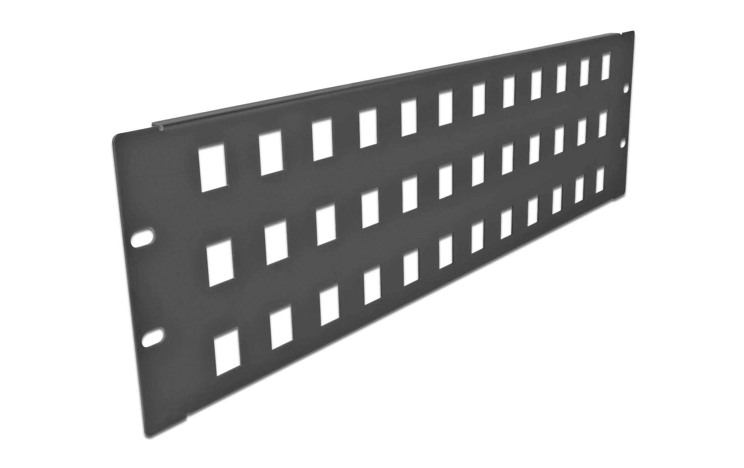 Delock Patchpanel Keystone 48 Port 3 HE 19 Rack Delock Patchpanel Keystone 48 Port 3 HE 19 Rack