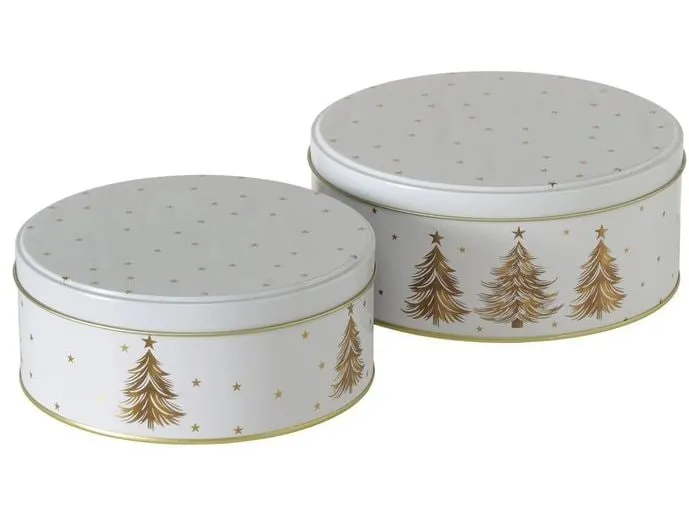 Boltze Guetzli-Dose Stella 2-teiliges Set