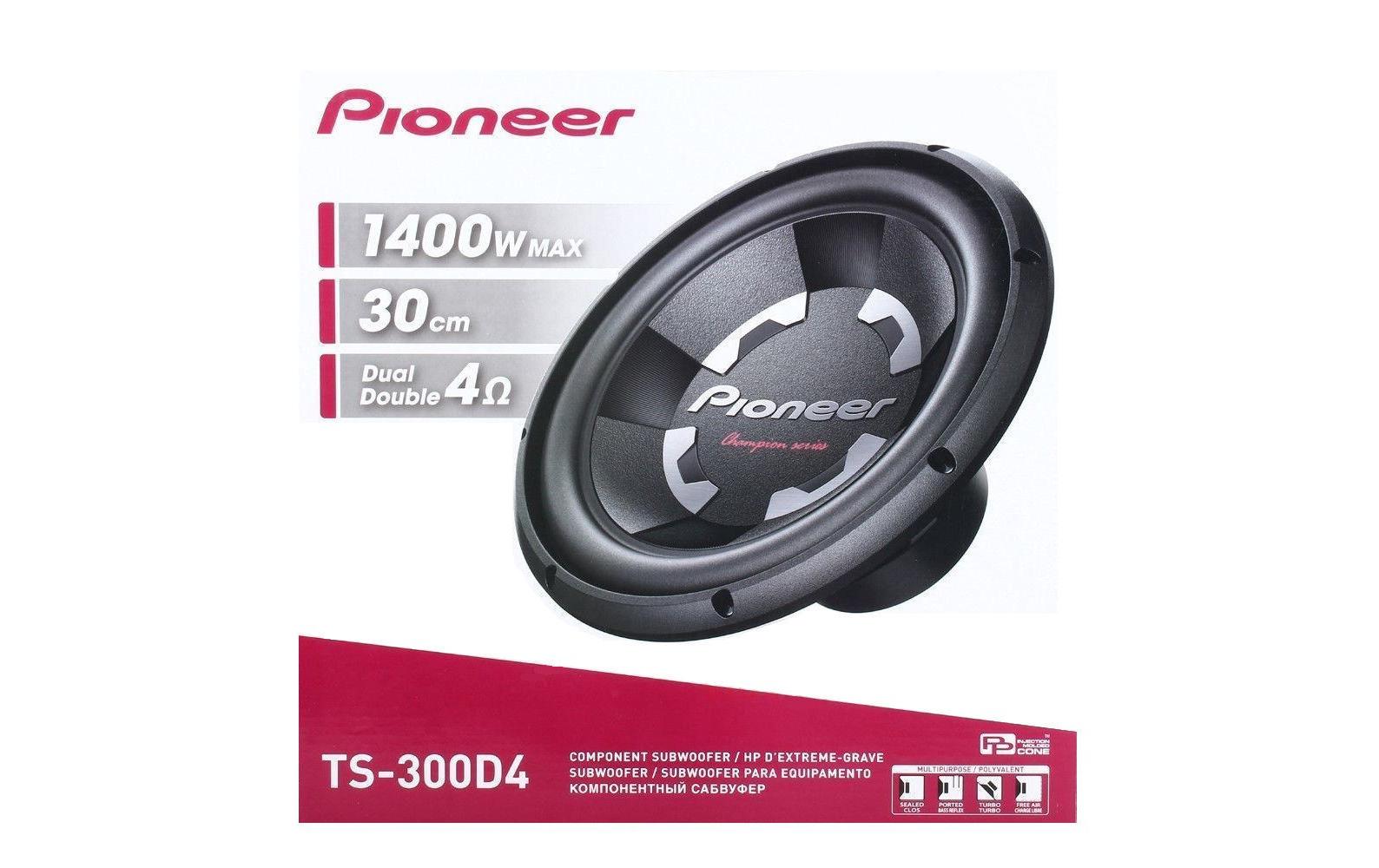 Pioneer Subwoofer TS-300D4
