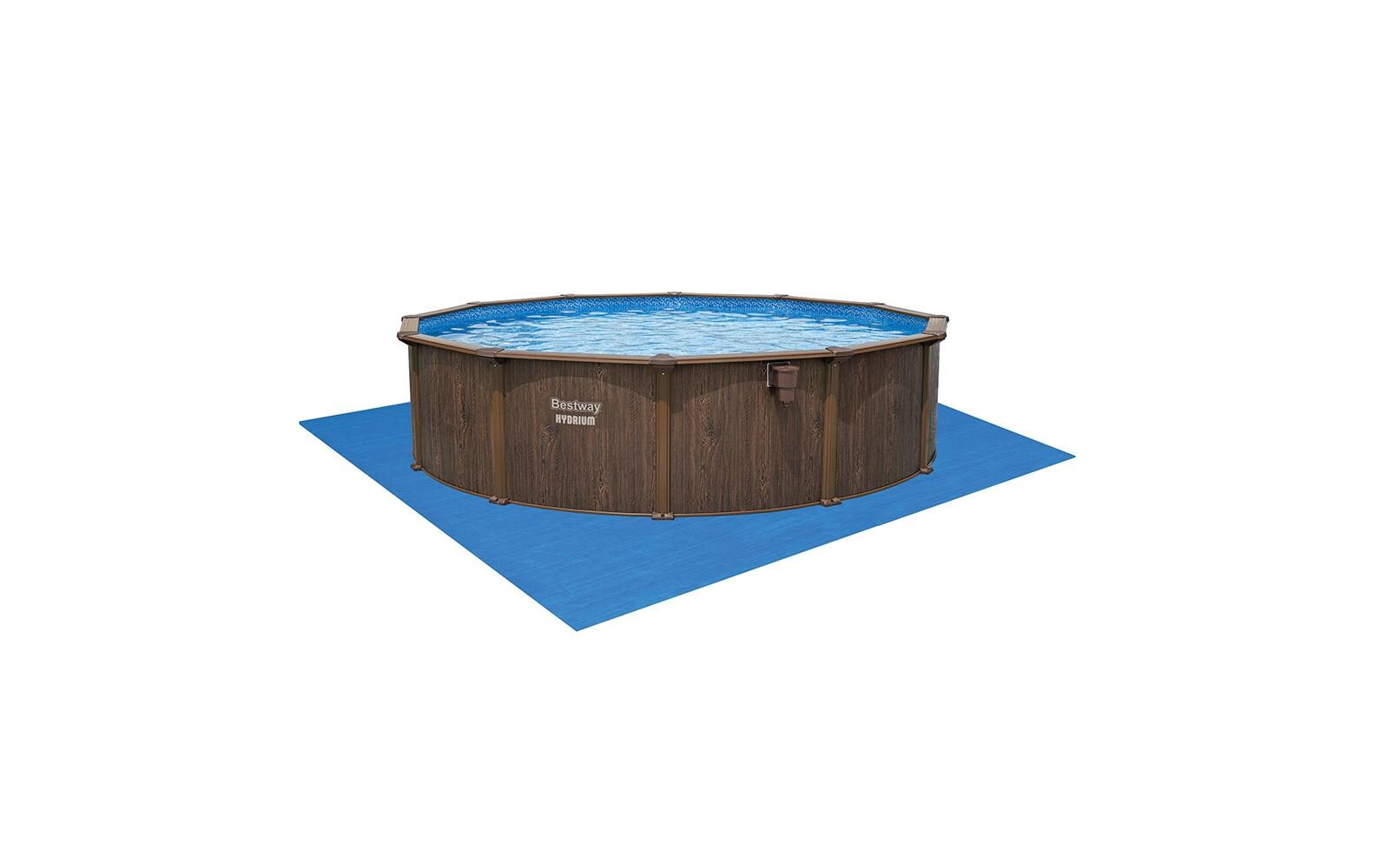 Bestway Pool Hydrium Komplett-Set Ø 549 x 132 cm