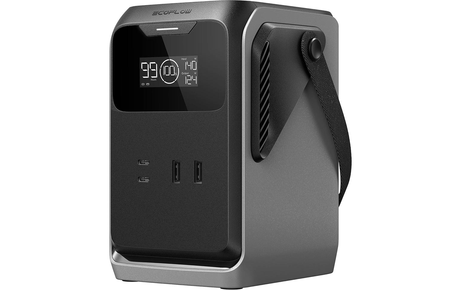 EcoFlow Power Station Trail 200, Grau 192 Wh